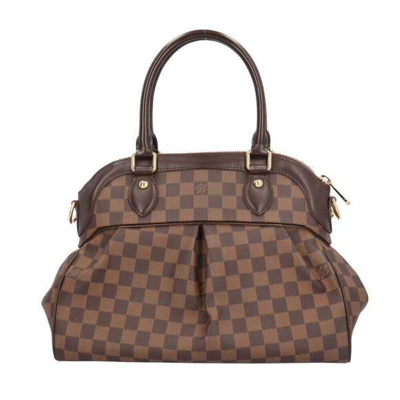 LOUIS VUITTON Authentic Brown Damier Canvas Shoulder Bag - Picture 3 of 13